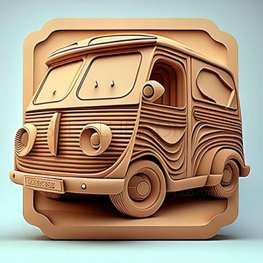 3D model Peel P50 (STL)